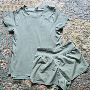 RBX Active Shirt & Shorts Set Outfit Women's Size XS (0-2)